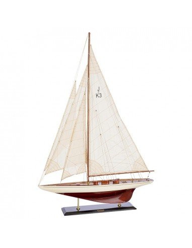 Maqueta marina de velero Shamrock