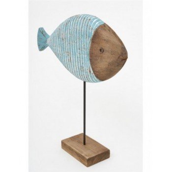 Pez de madera decorativo 2