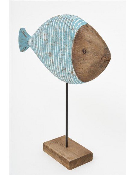 Pez marino de madera