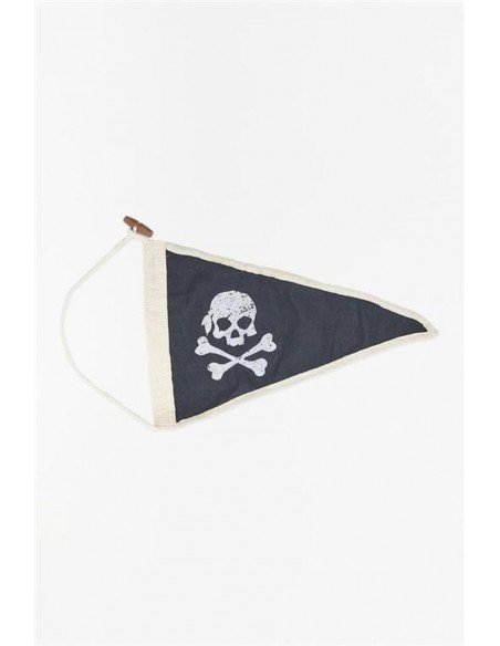 Bandera calavera decorativa