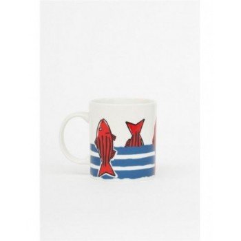 Taza de peces rojos