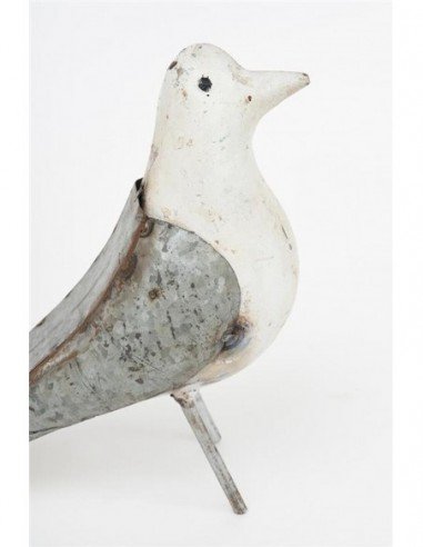 Pájaro metal decorativo