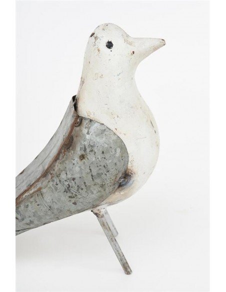 Pájaro metal decorativo