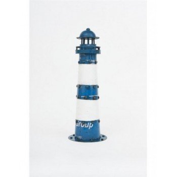 Faro rayas azules