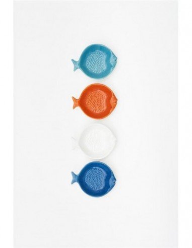 Platos pescaditos coloridos