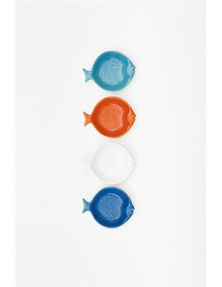 Platos pescaditos coloridos