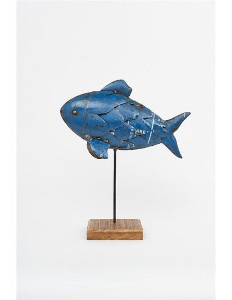 Pez marino de metal