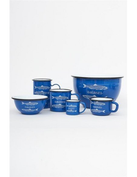 Set vajillas azules