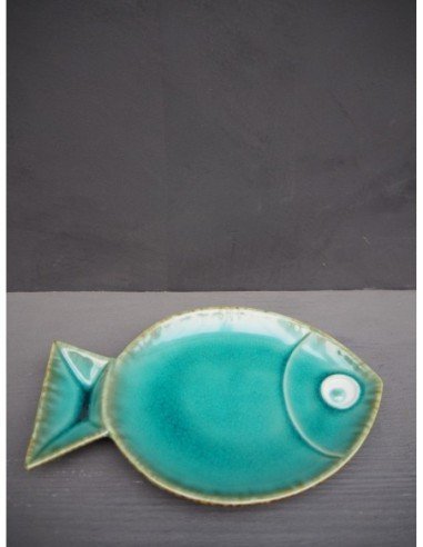 Plato pescadito turquesa Small