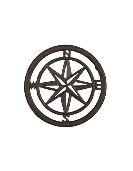 Salvamanteles "Rosa de los vientos" metal