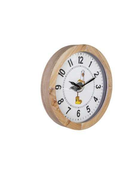 Reloj decorativo de gaviota