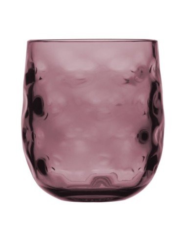Vaso agua moon guinda