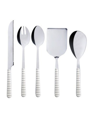 Cubertería marina 5pc. multicolor