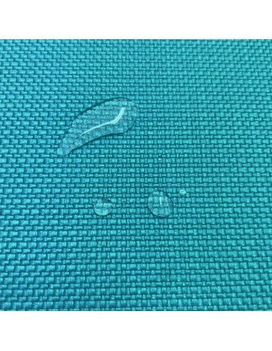 Juego 2und cojines waterproof turquesas