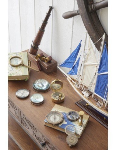 Velero azul ambiente