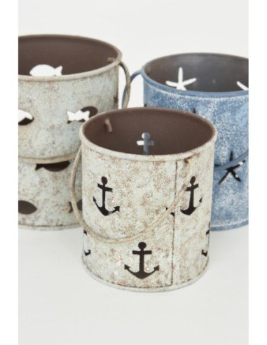 Porta velas hojalata náuticos