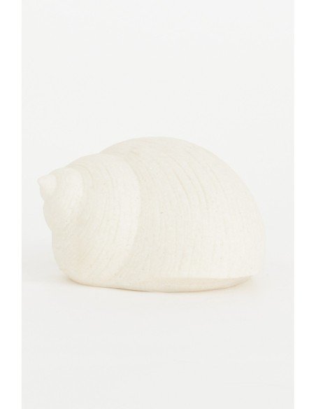 Lámpara caracola blanca