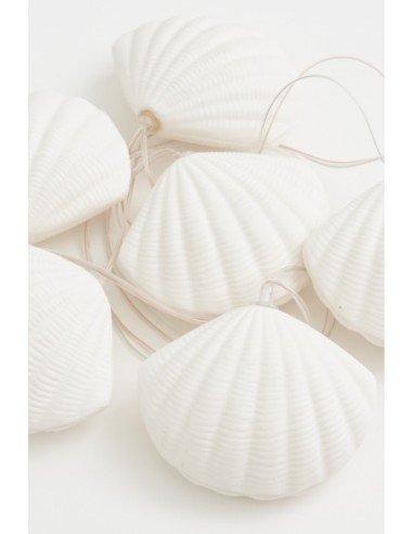 Guirnalda de farolillos conchas