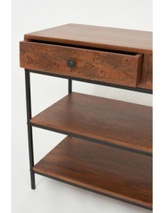 Consola de peces de madera 2
