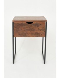 Mesita de noche de pescados náuticos