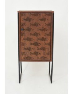 Mesita de noche madera 