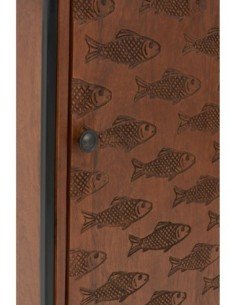 Mesita de noche madera  2