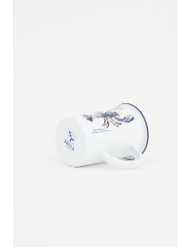 Mug  langosta metal esmaltado
