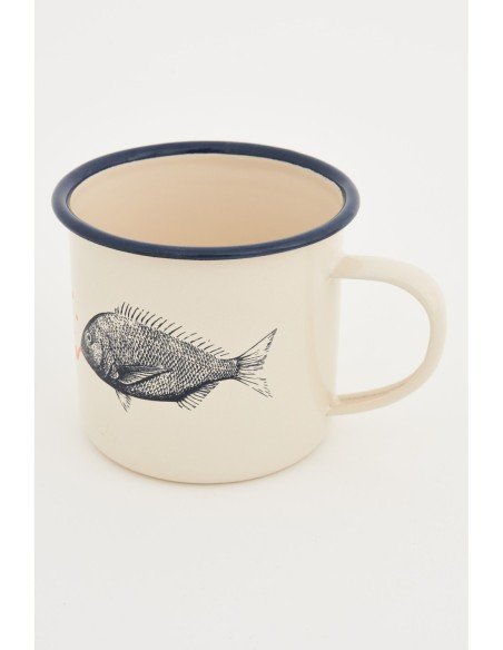 Mug crema de peces 