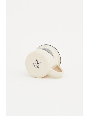 Mini mug crema  de peces