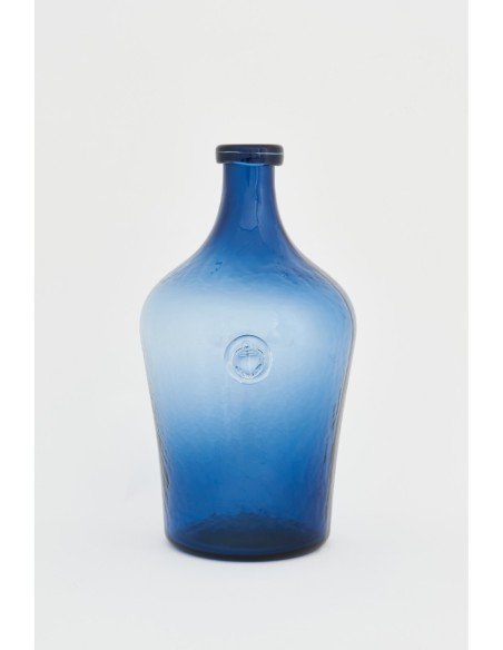 Botella cristal diseño ancla