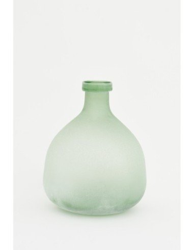 Botella cristal verde náutico