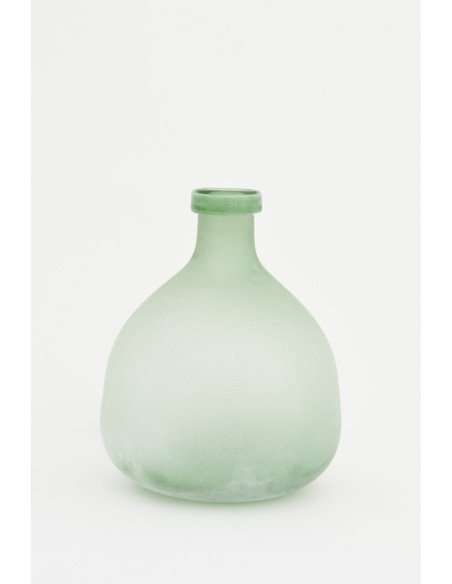 Botella cristal verde náutico