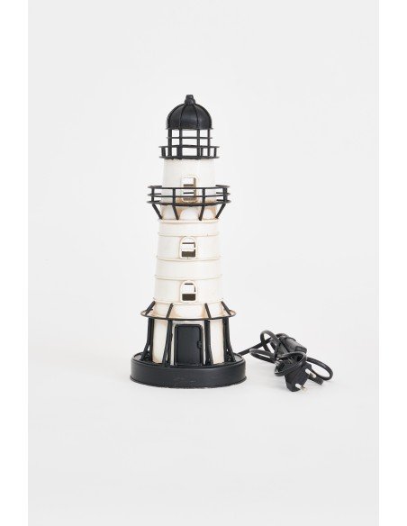 Faro negro y blanco