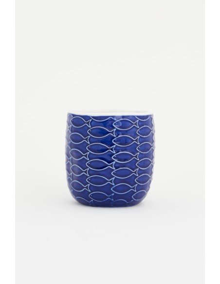 Taza para café de peces