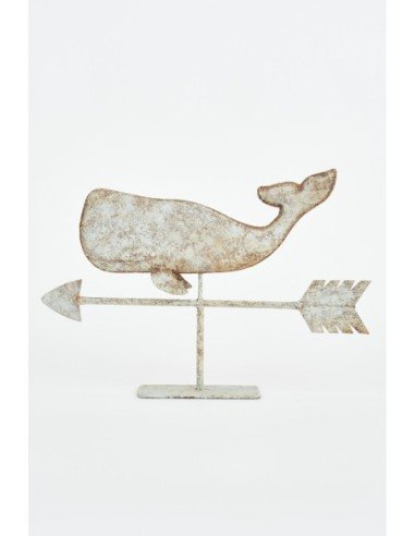 Veleta hojalata de ballena
