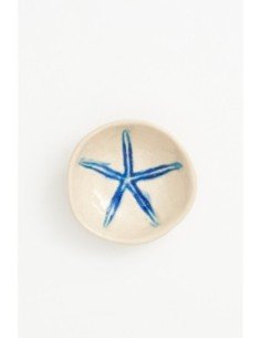 Plato estrella de mar pequeño