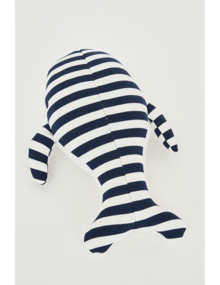 Ballena peluche azulina decorativa