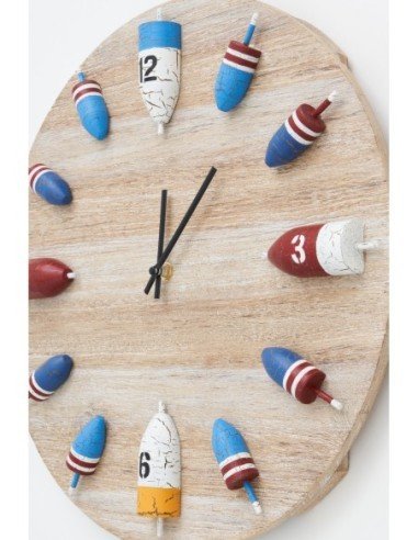 Reloj de madera