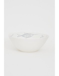 Bol blanco de peces 2