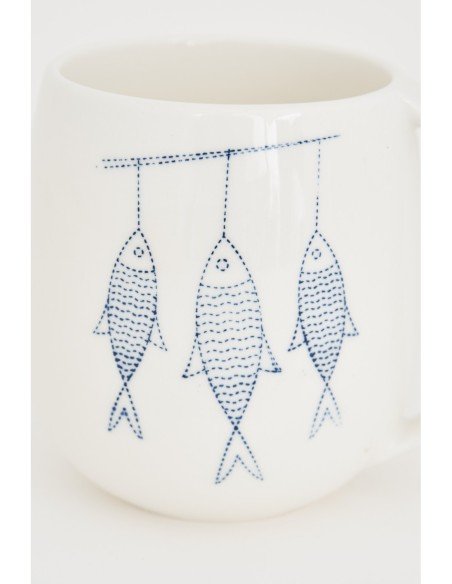Mug diseño peces