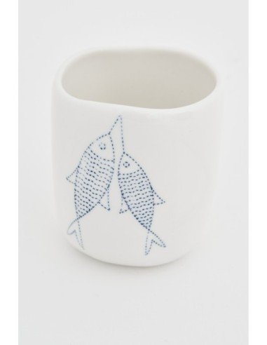 Taza café marino