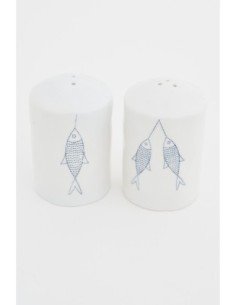 Sal y pimentero peces 