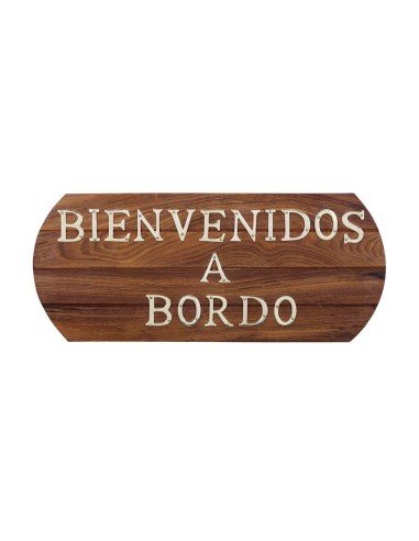 Plafón náutico Bienvenidos a Bordo
