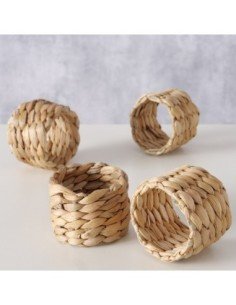 Anillos de servilletas mimbre  2