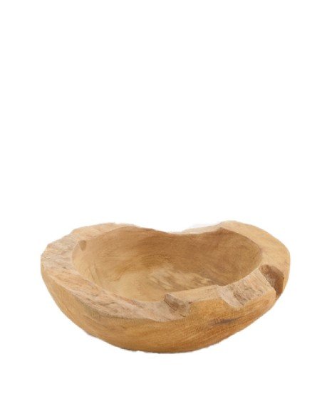Cuenco de madera teka