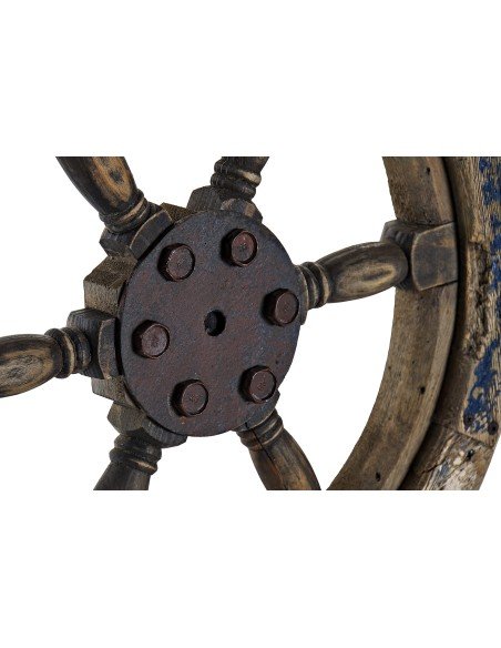 Timón decorativo metal 
