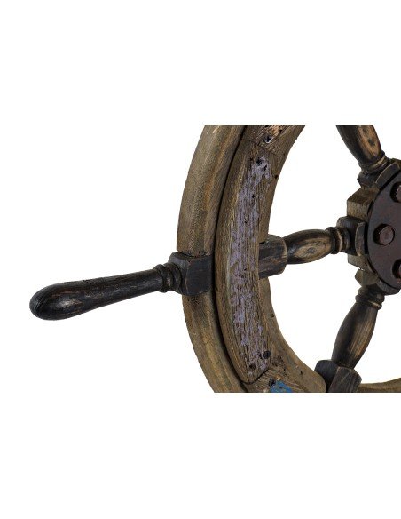 Timón decorativo de madera