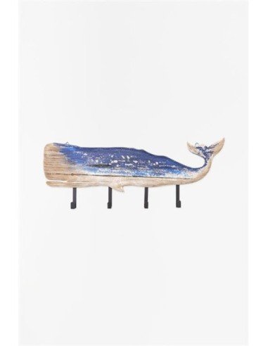 Ballena diseño perchero 