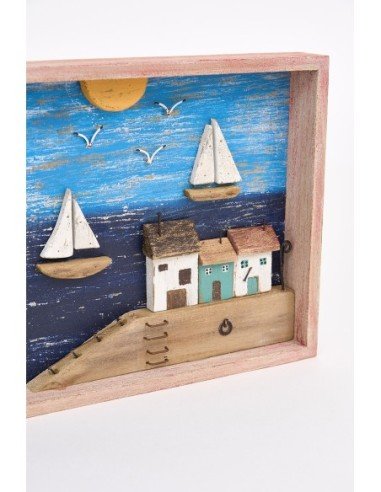  Cuadro navi con relieve 