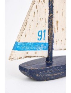 Velero de madera vintage  2